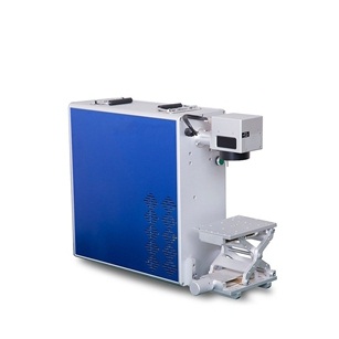 Metal Plastic Stainless Steel Portable Fiber Laser Marking Machine